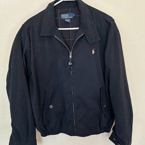 Polo Ralph Lauren SZ Med. Full Zipper Jacket Black